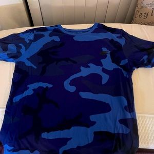 Blue Camo Nike Shirt